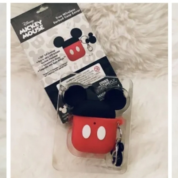 Disney Mickey Mouse True Wireless Earbuds Case Cover New - Picture 6 of 8